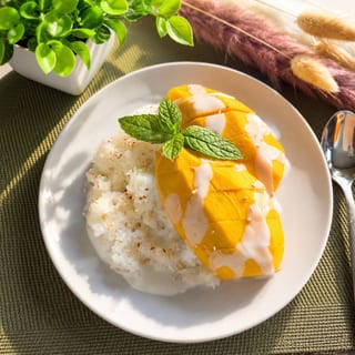 Mango with Sweet Sticky Rice